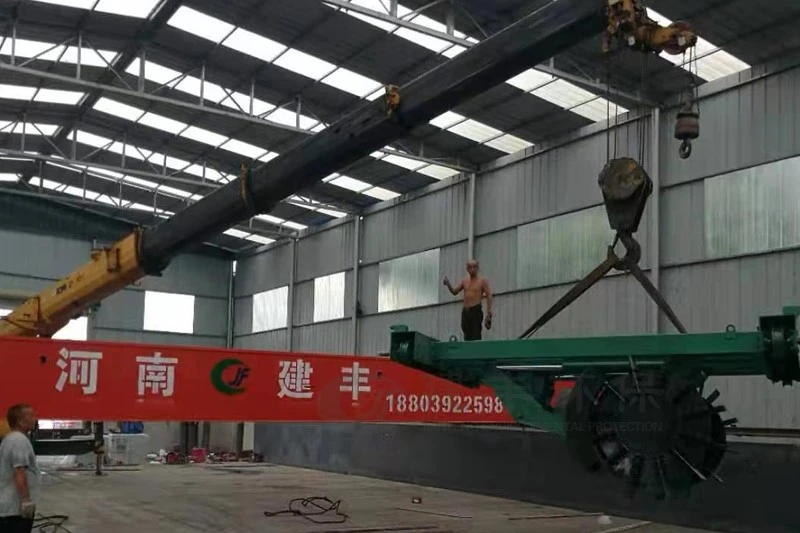 槽式翻抛机案例展示