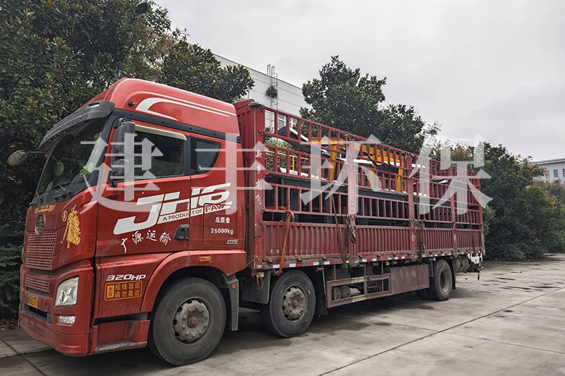 建丰环保发酵罐批量启程！智能控温+高效腐熟，助力有机肥产能升级