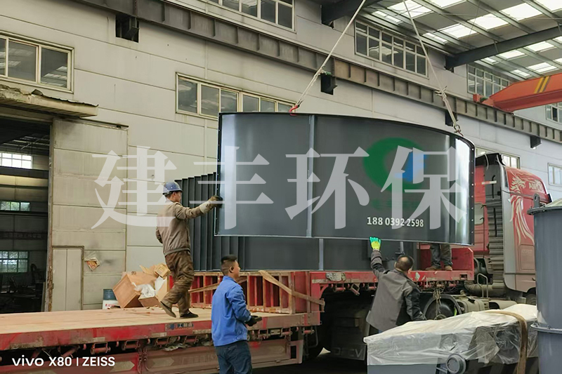 建丰环保有机肥发酵罐再发货：高效环保设备助力绿色农业新发展