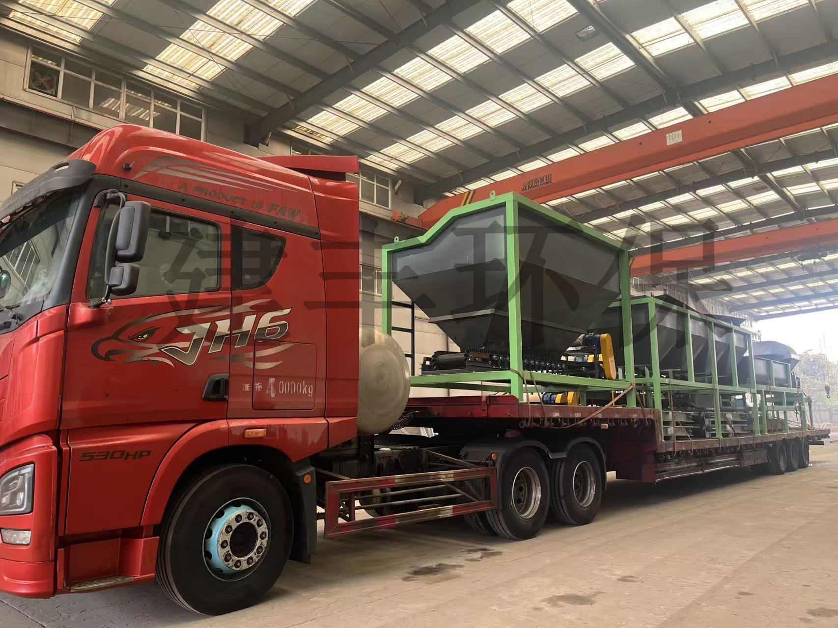 有机肥生产线按期发货，以可靠设备保障客户生产需求